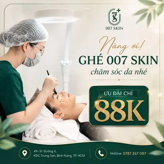007 SKIN – NÂNG NIU LÀN DA, CHĂM SÓC DA NHẸ NHÀNG ✨