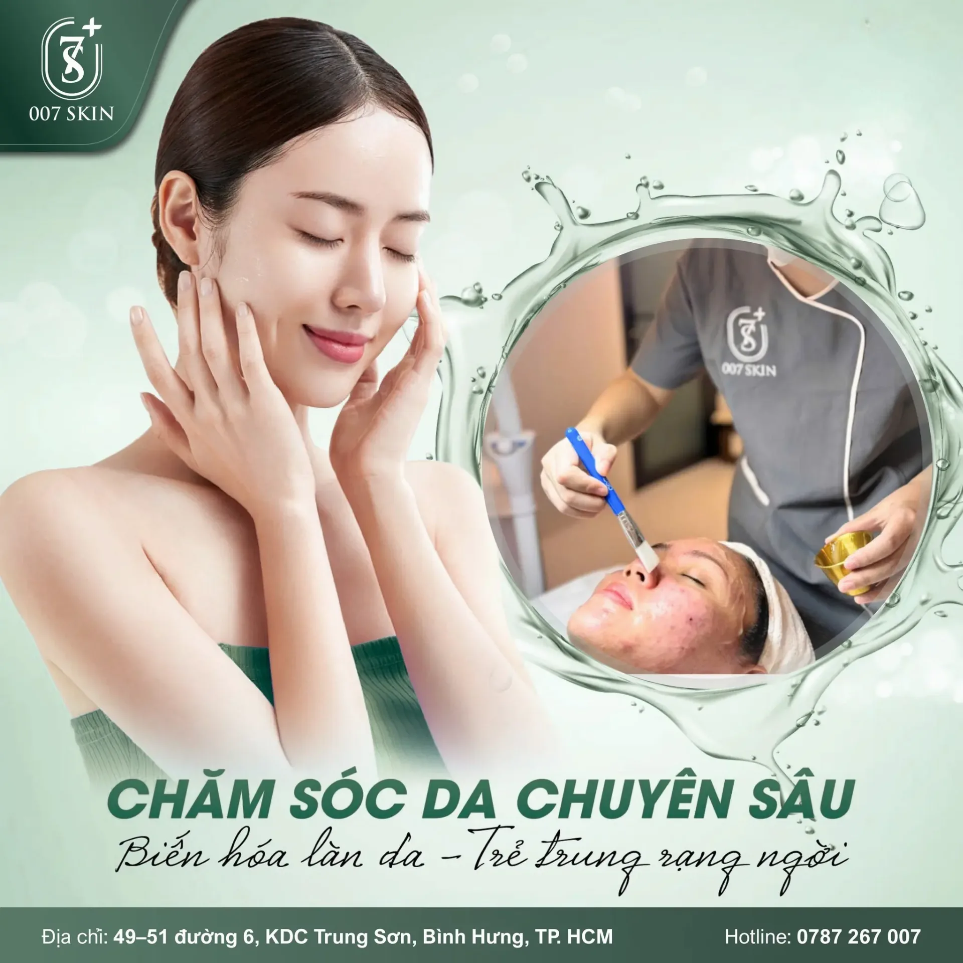 CHĂM SÓC DA CHUYÊN SÂU – BIẾN HÓA LÀN DA, TRẺ TRUNG RẠNG NGỜI