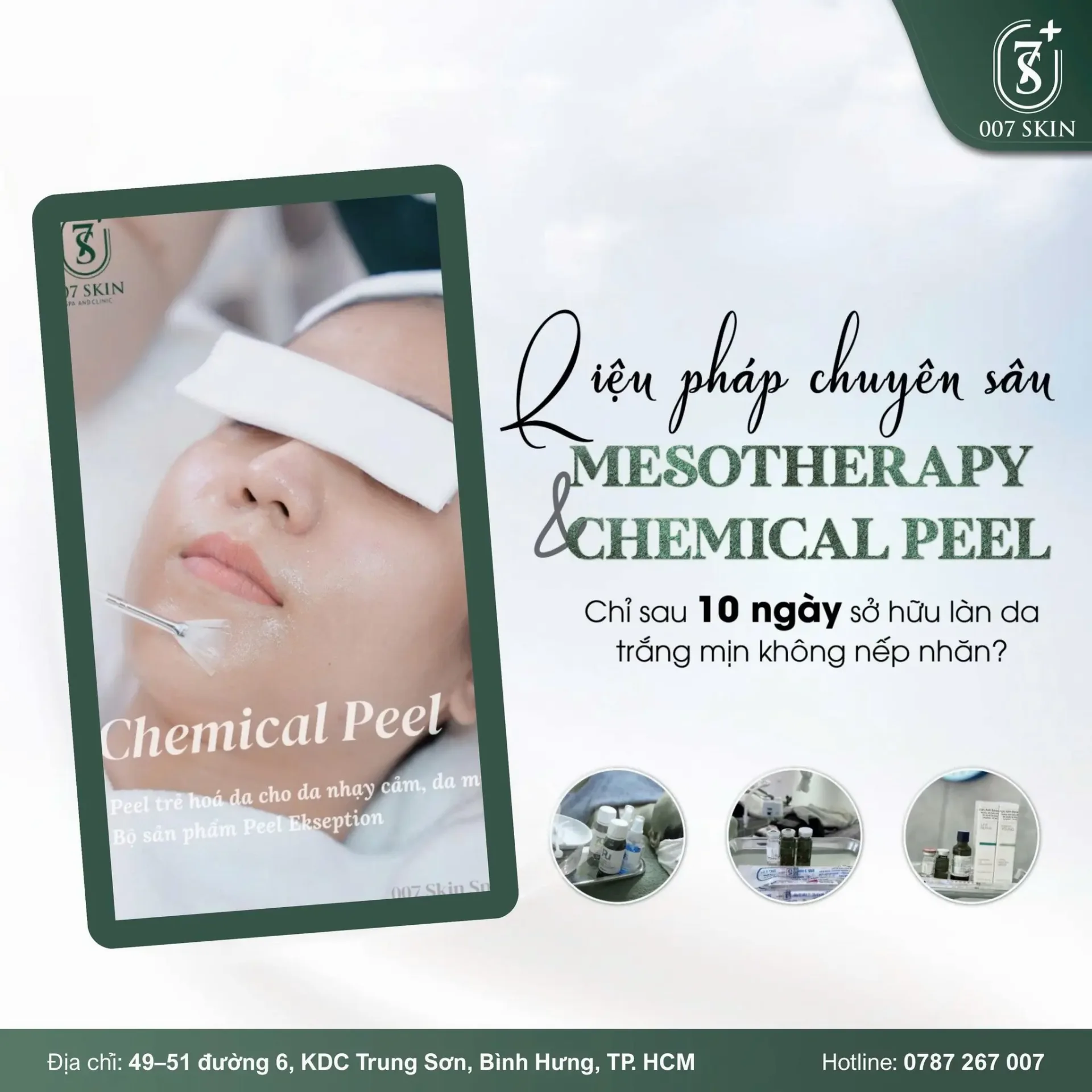 CHỈ SAU 7–10 NGÀY – DA TRẮNG MỊN, CĂNG BÓNG RÕ RỆT