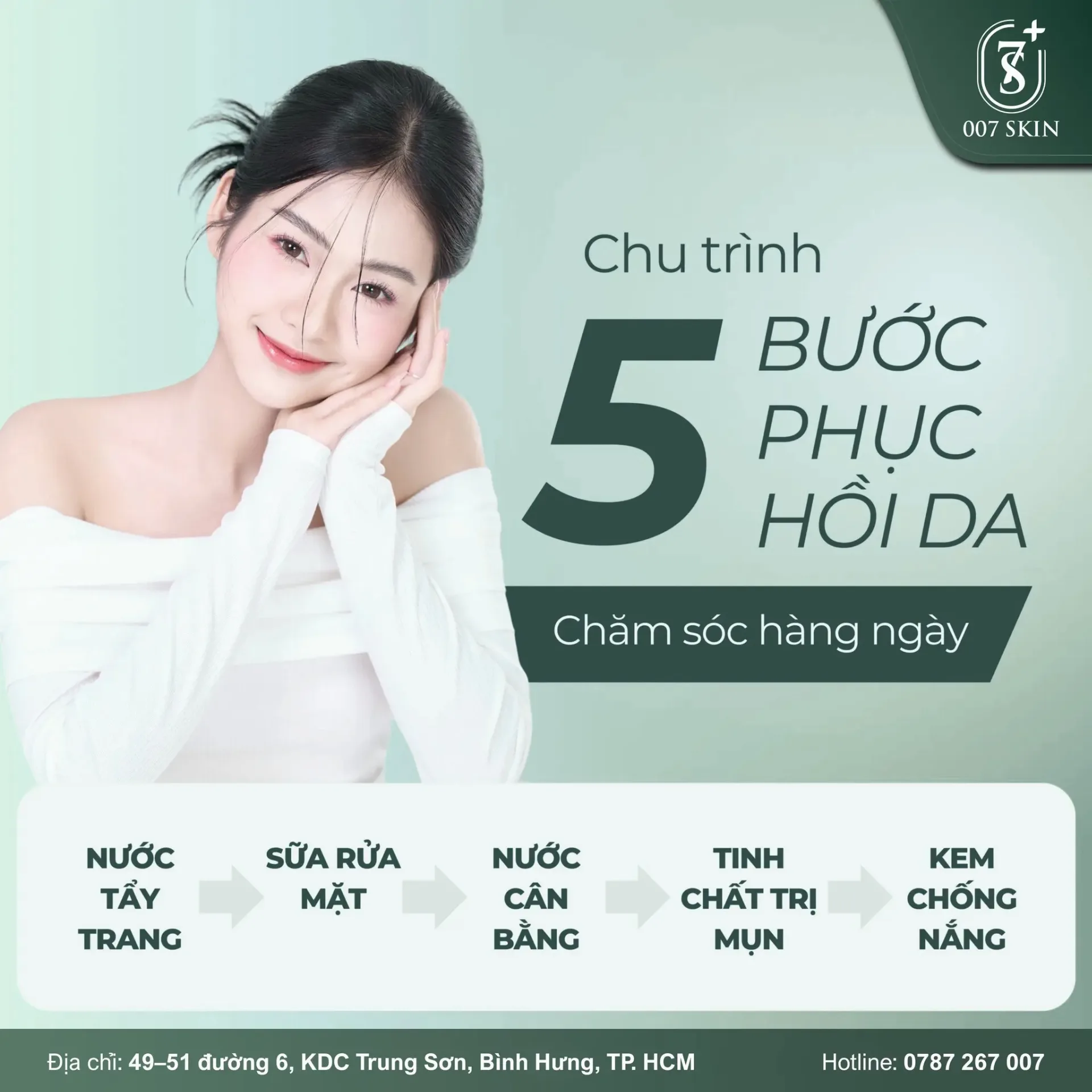 DA ĐẸP KHÔNG CẦN PHỨC TẠP – CHỈ CẦN ĐÚNG QUY TRÌNH!