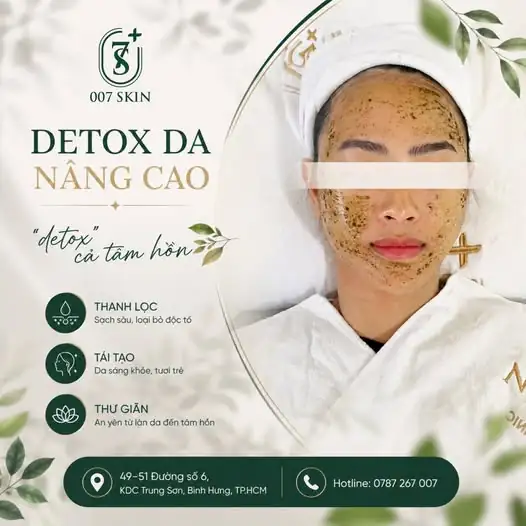 DETOX DA NÂNG CAO – THANH LỌC LÀN DA, TÁI TẠO VẺ ĐẸP TỰ NHIÊN ✨
