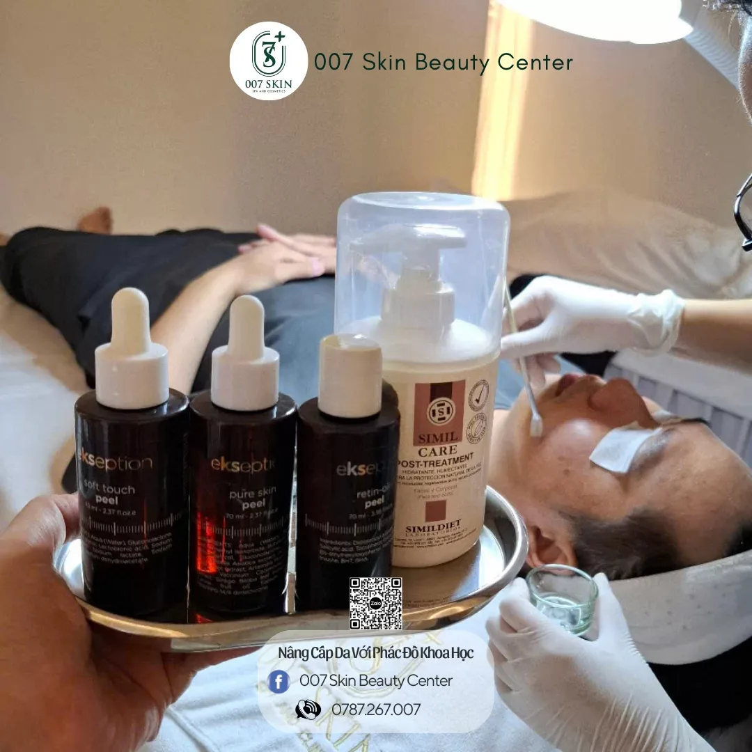 Dịch Vụ Peel Da Chuyên Sâu Tại 007 Skin Beauty Center - Làn Da Sáng Mịn, Không Tì Vết