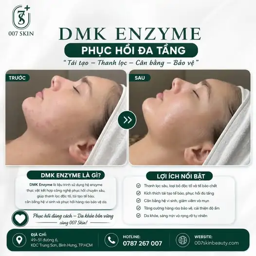 DMK ENZYME – PHỤC HỒI ĐA TẦNG, DA KHỎE BỀN VỮNG 🔹