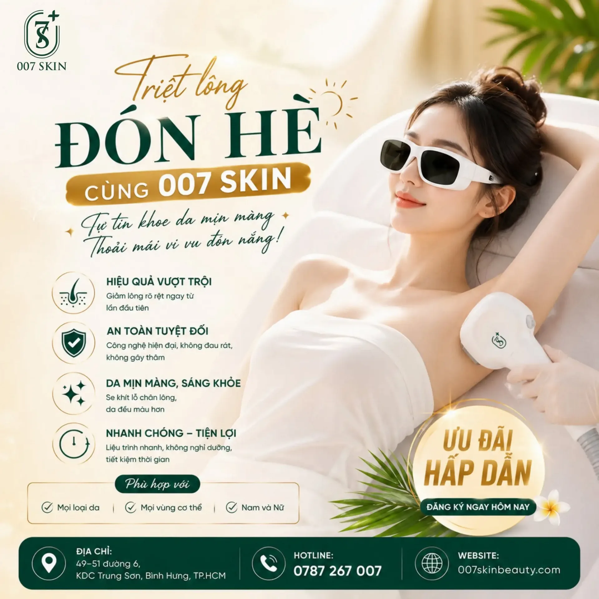 ĐÓN HÈ RỰC RỠ - TỰ TIN DIỆN ĐỒ CÙNG 007 SKIN! ✨