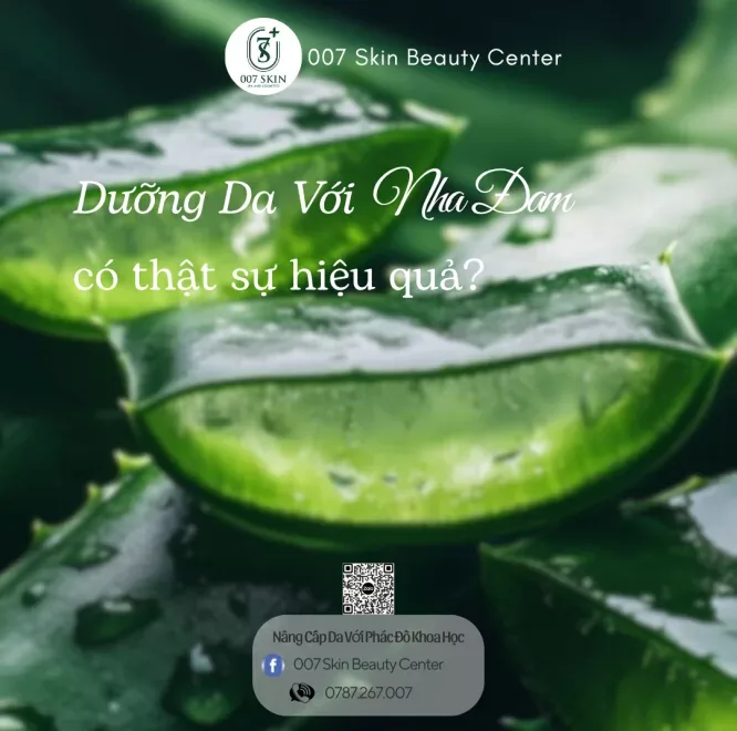 Giải Mã Xu Hướng Tiktok Skincare Bằng Nha Đam Có Thật Sự Hiệu Quả - Lời Khuyên Từ Chuyên Viên Spa 007 Skin