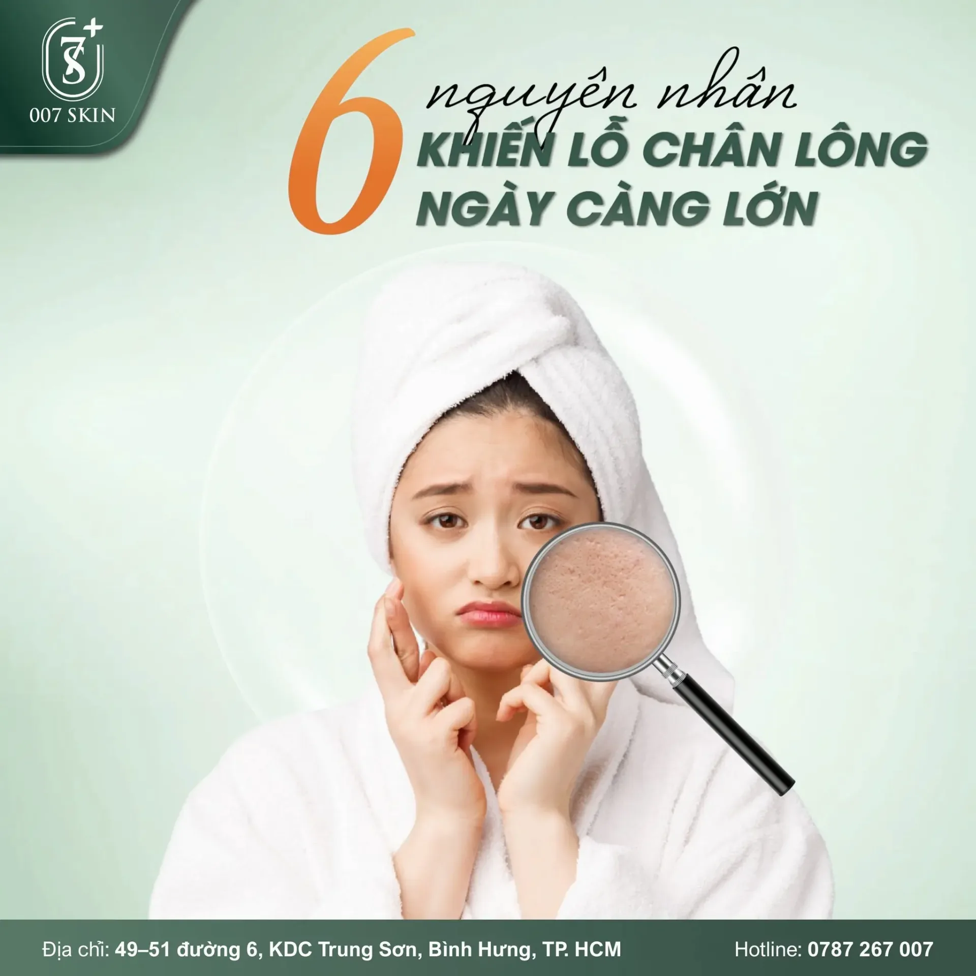 LỖ CHÂN LÔNG NGÀY CÀNG TO – NGUYÊN NHÂN DO ĐÂU?