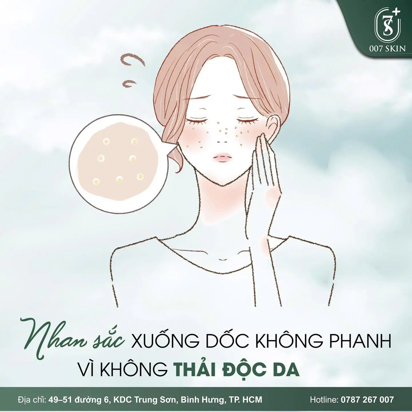 Nhan sắc “xuống dốc” không phanh – Lý do nằm ở việc DA CHƯA ĐƯỢC T.HẢI Đ.ỘC!