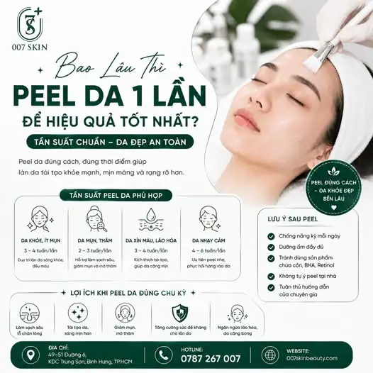 PEEL DA BAO LÂU MỘT LẦN LÀ CHUẨN? 🤔