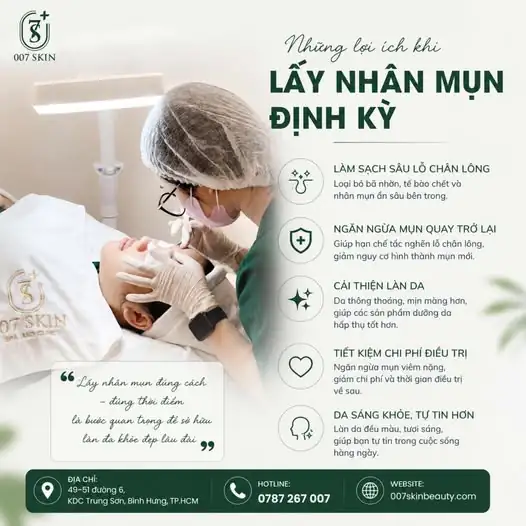 TẠI SAO PHẢI LẤY NHÂN MỤN ĐỊNH KỲ? CÓ THỂ BẠN CHƯA BIẾT! 🤔
