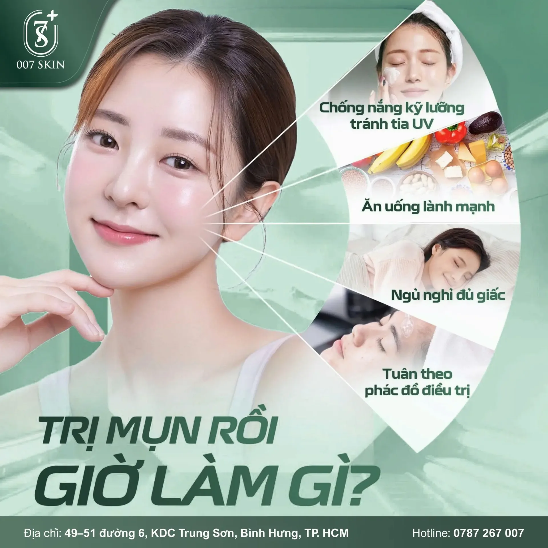 TRỊ MỤN RỒI – GIỜ LÀM GÌ ĐỂ DA ĐẸP BỀN LÂU?