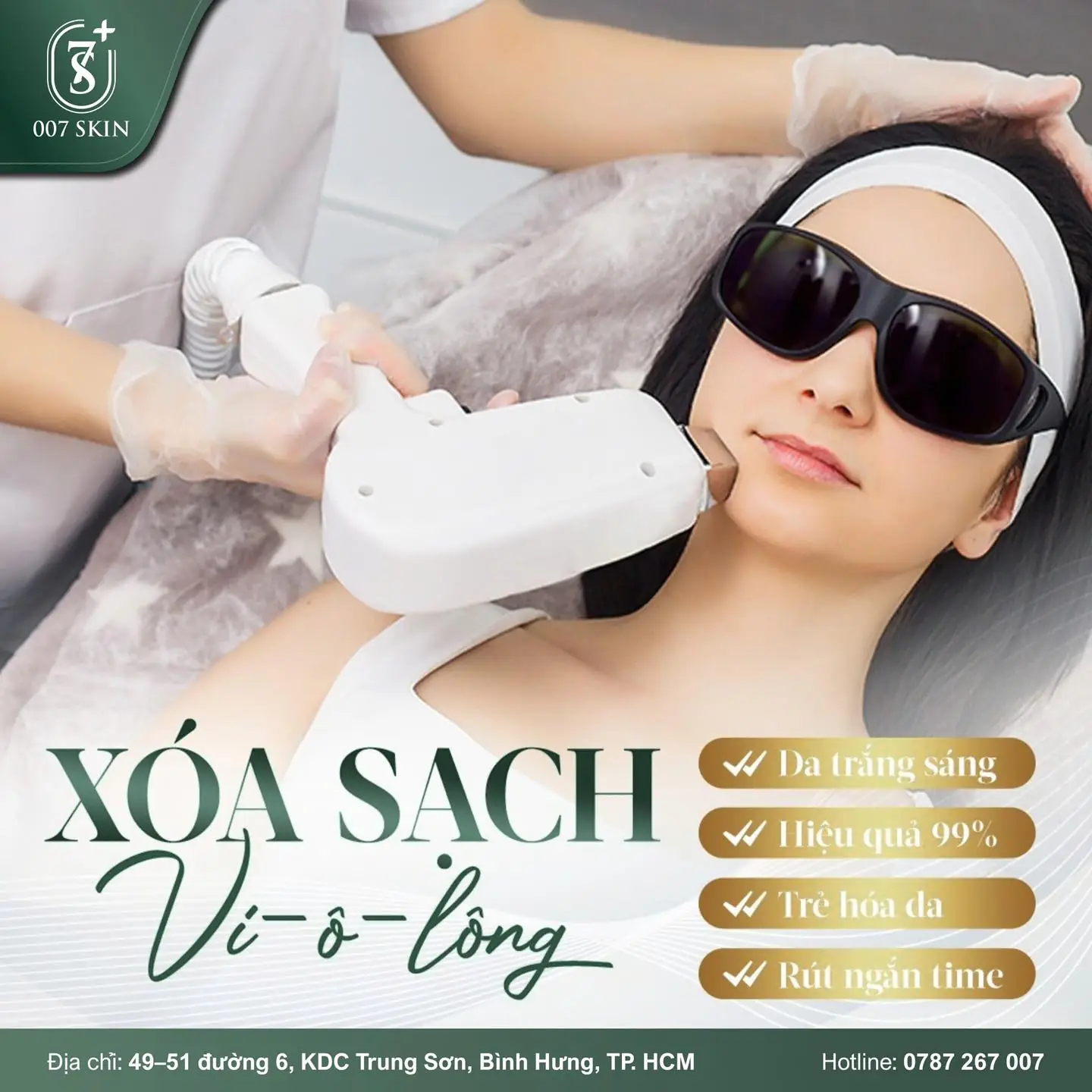 XÓA SẠCH “VI-Ô-LÔNG” – TỰ TIN KHOE LÀN DA MỊN KHÔNG TÌ VẾT