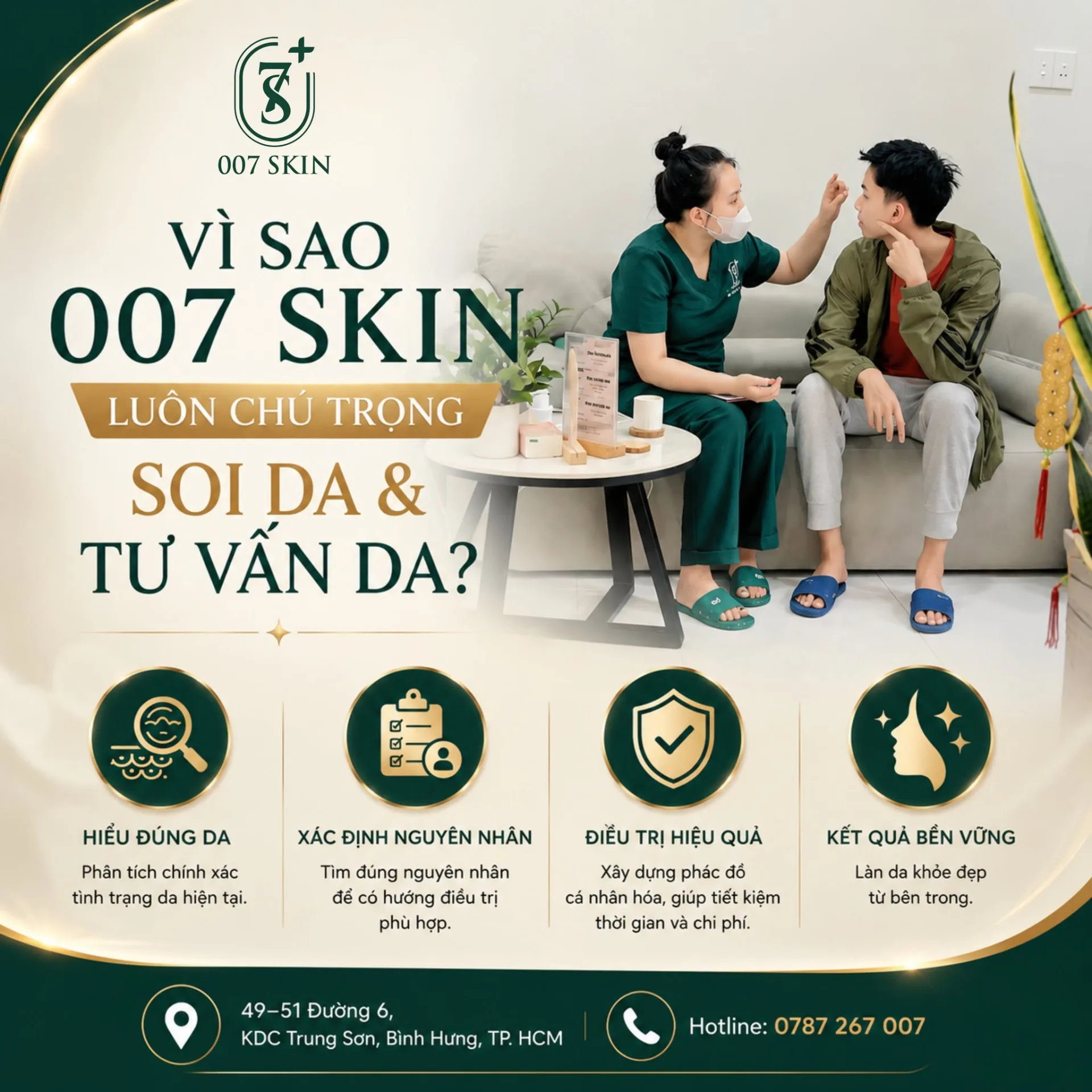 Spa Chăm Sóc Da KDC Trung Sơn Uy Tín Chuẩn Y Khoa - 007 Skin Beauty